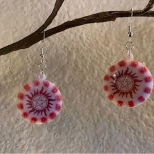 Anti Possession Peppermint Earrings